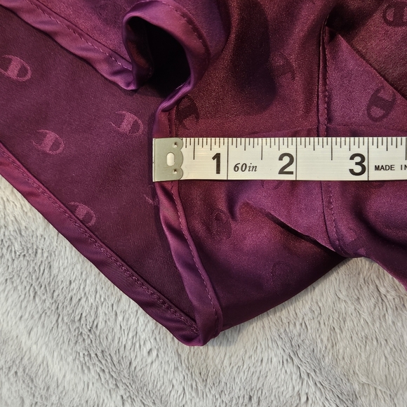 Champion Satiny Purple Shorts, Sz. L - Picture 10 of 13
